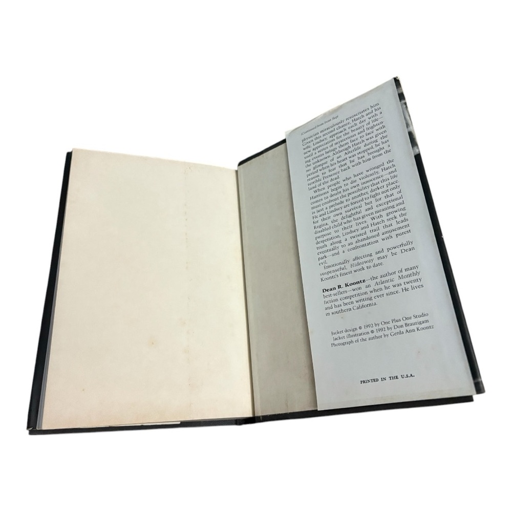 Dean R. Koontz 'Hideaway' Hardcover Book - Picture 6 of 7